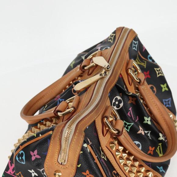 LOUIS VUITTON Monogram Multicolor Courtney MM Bag Black M45642 - Picture 6 of 16